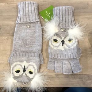 Kate Spade Owl Gloves